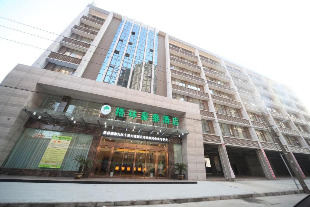 Greentree Inn Jiangxi Jiujiang Shili Avenue Business Hotel Экстерьер фото